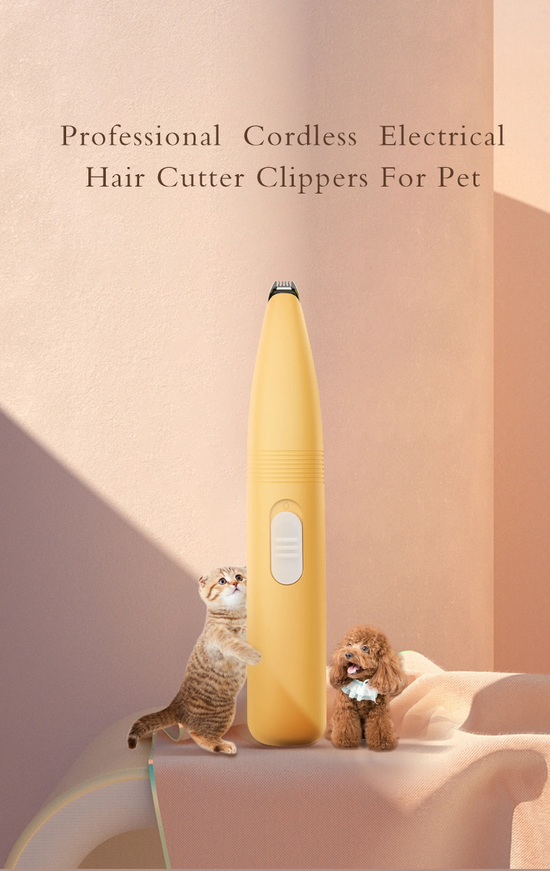 Electric Pets Hair Cut Machine Wireless Hair Clippers Professional Pet Grooming Paw Hair Clipper for Dog and Animals