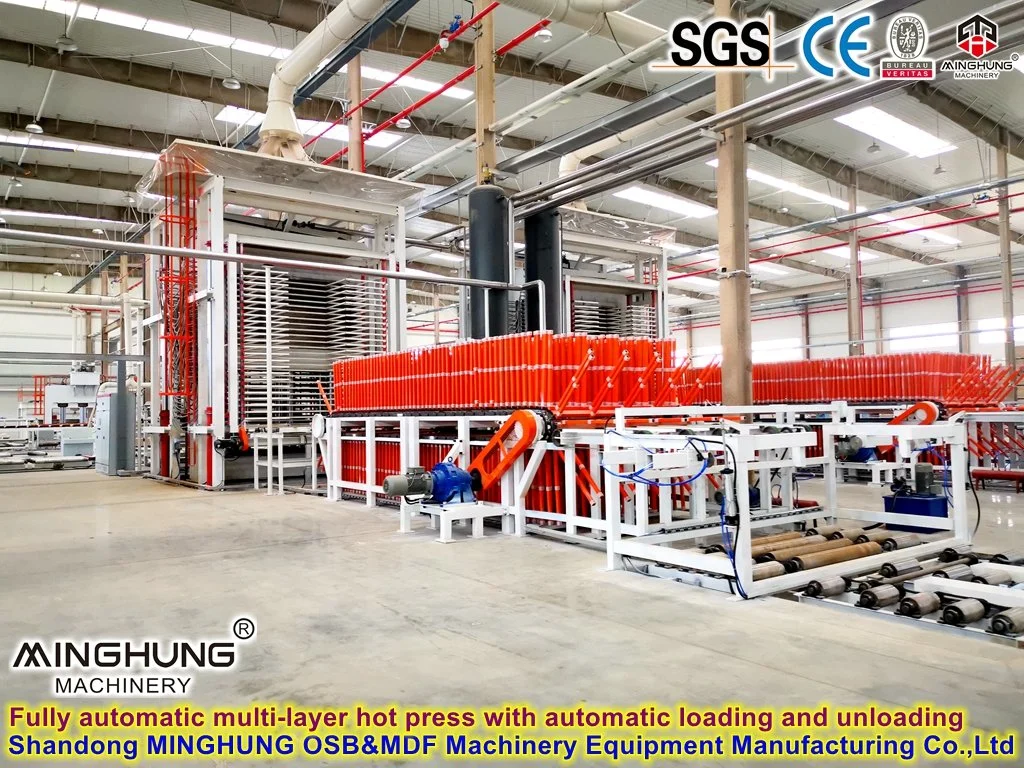 Automatic Loader and Unloader for Minghung Hot Press Machine
