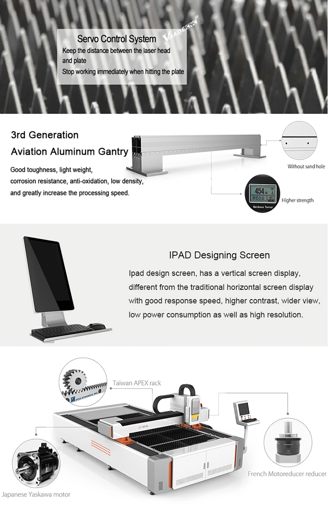 1000W Stainless Steel Fiber Laser Cutting Machine Aluminum Alloy Plate, Cemented Carbide Optical Fiber Laser Cutting Machine