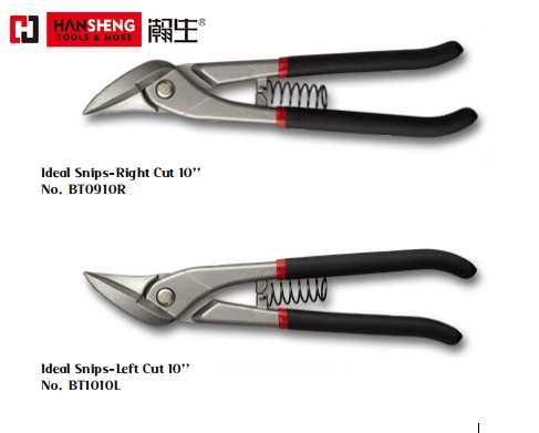 Tin Snips of Spanish Type, Nibbler Shears, Ideal Offset Tin Snips