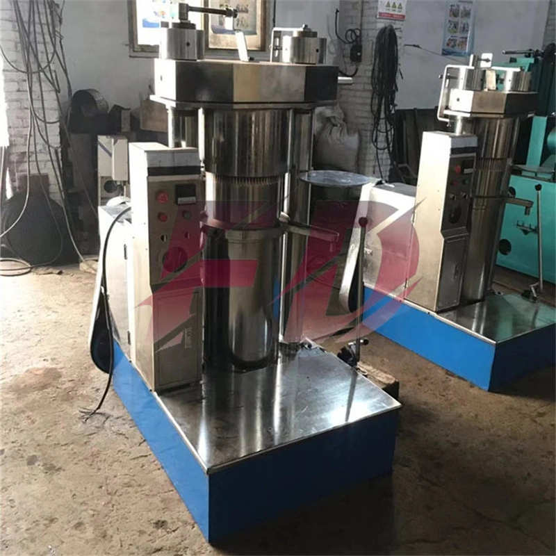 Vertical Hydraulic Oil Press, Tea Seed Pressing Equipment, Mobile Vehicle Mounted