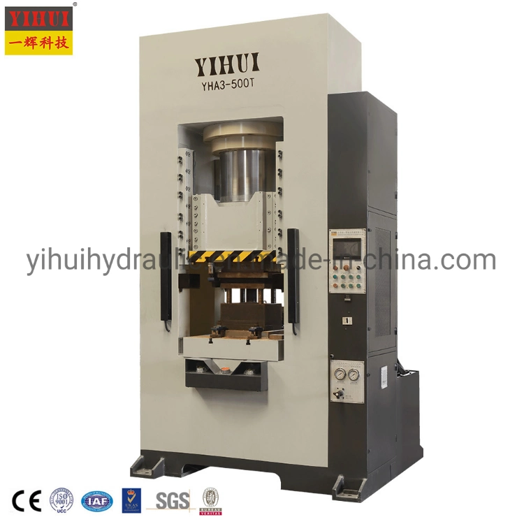 China Servo 300 Ton Gib Guided Hydraulic Press Heat Sink Cold Forging