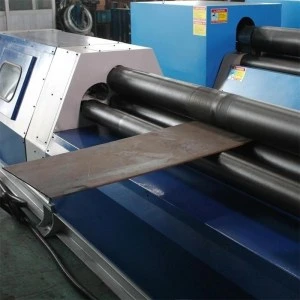 W11-6*2000 3 Rollers Mechanical Plate Rolling Bending Machine