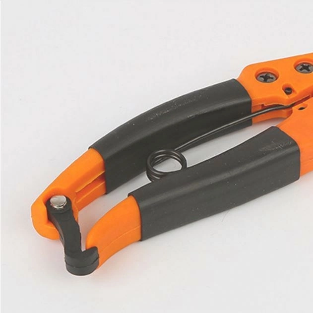 Ironware Bypass Pruning Shears 65mn Steel with Orange Plastic Handle