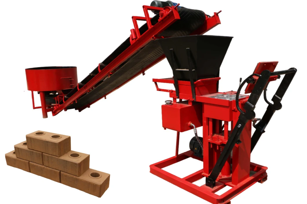 Manual Compressed Earth Block Machine Hydraulic Brick Press Machine for Sale