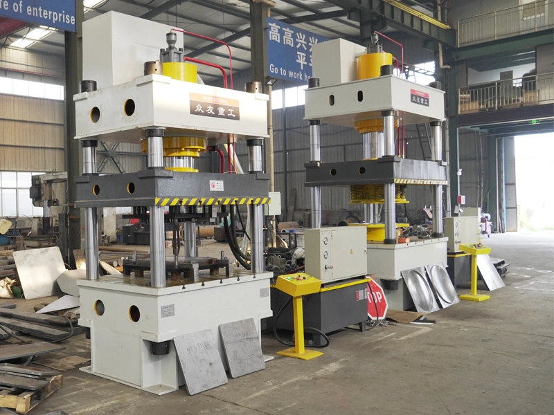 Customized 150 Ton Four Column Hydraulic Press Machine with Mobile Worktable for Sale