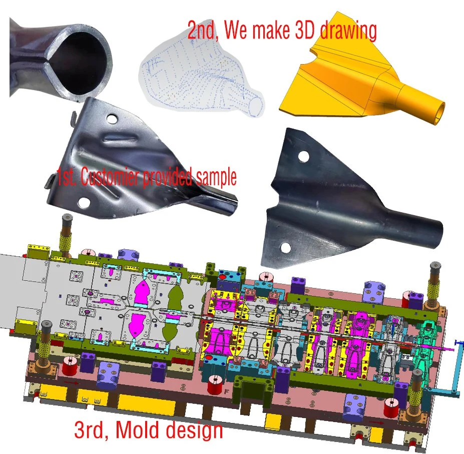 Robot Metal Mold with Press Machine and Good After-Sale Service