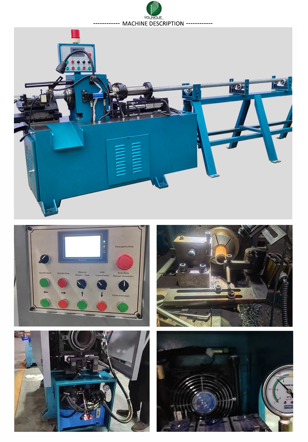 Ye-120 High Speed Rotary Hydraulic CNC Automatic Cold Cutter Round Metal Special Copper Pipe and Tube Stainless Steel Chipless Cutting Machine Price
