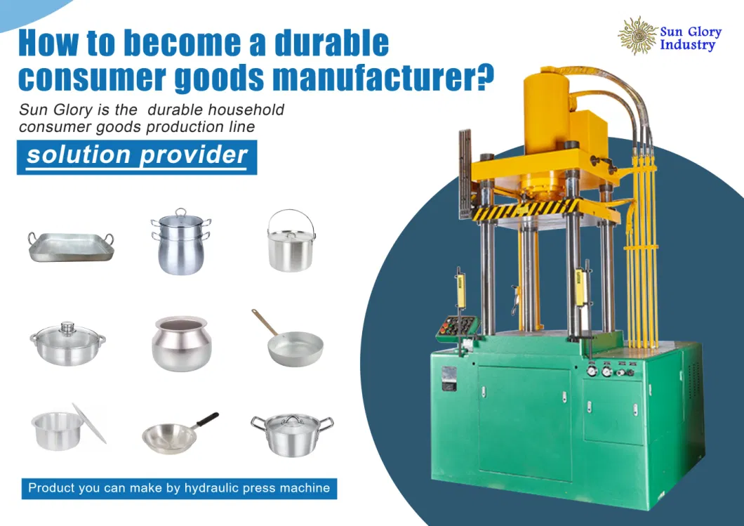 Automatically Producing Line Cookware Forming Machine Hydraulic Press