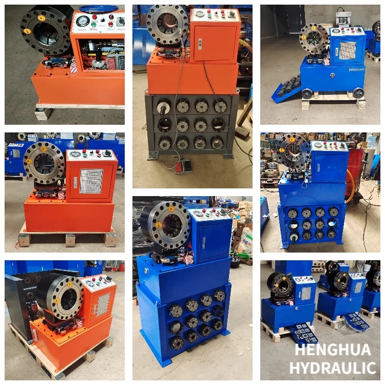 China Hot Sale High Press High Speed Finn Power 4sp Hydraulic DIN SAE 4sh CNC Air AC Hose Crimping Machine Dx68 Manufacturer