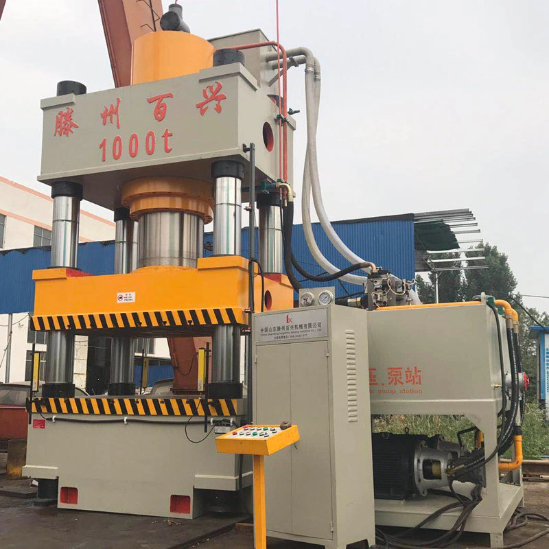 1000 Tons Fast Hydraulic Press Fast Metal Punching Machine