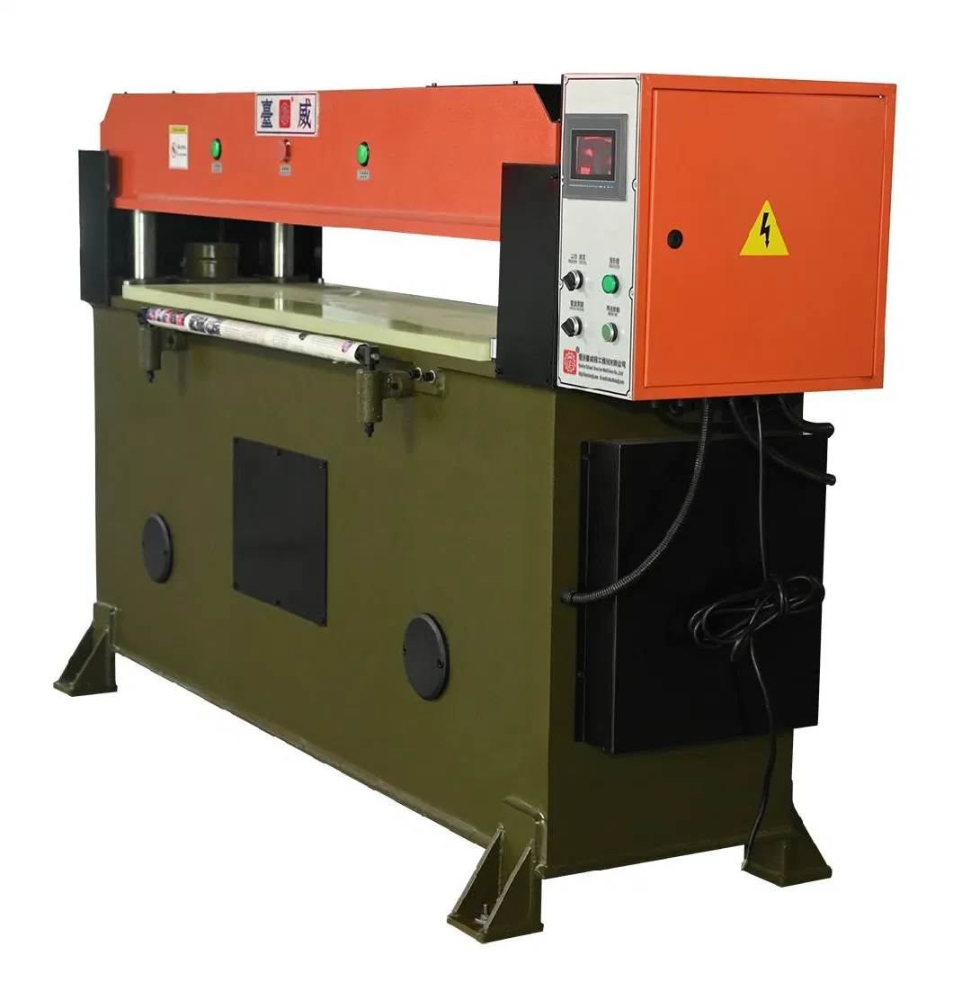 Hydraulic Beam Die Cutting Press Machine for Leather Jigsaw Puzzle EVA Foam Sponge