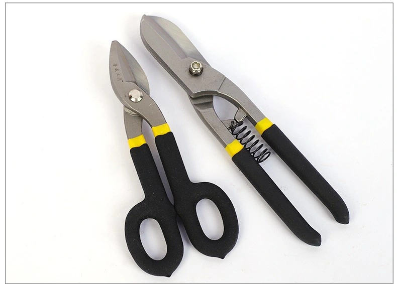 Heavy-Duty Manual Tin Shears Manual Tin Shears Multifunctional and Labor-Saving Cutting German Tin Shears