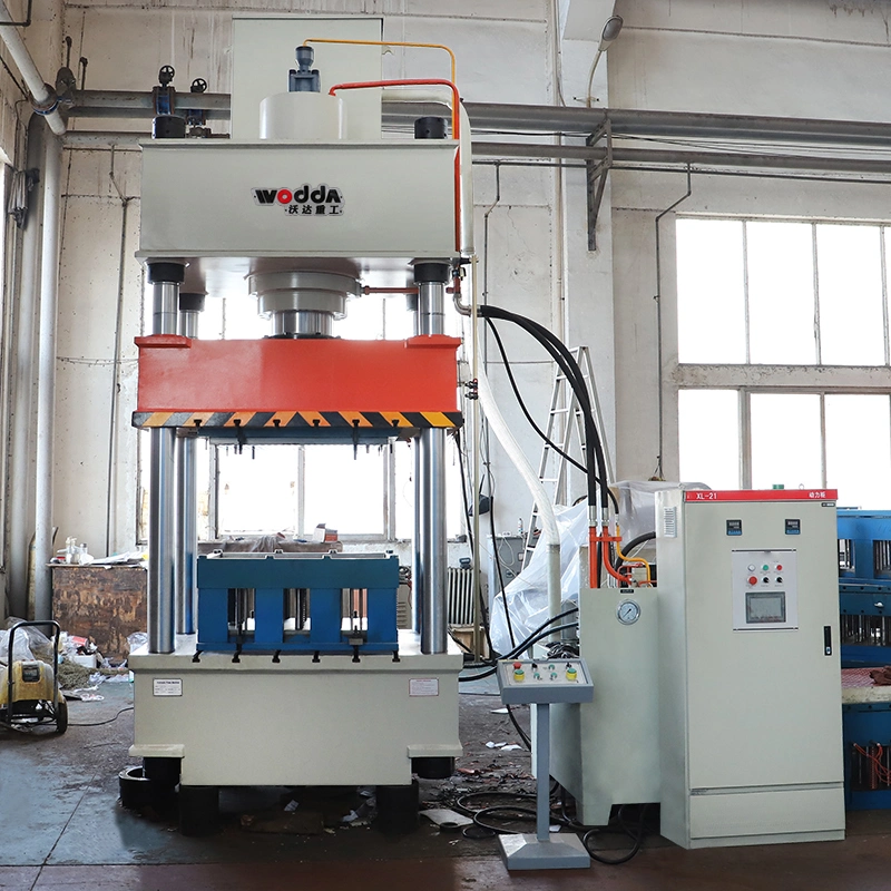 315/400/500t New Four-Column Hydraulic Press Pressing Machine with Efficient and Automatic Production Manhole Cover with CE and ISO9001 SMC Composite Molding