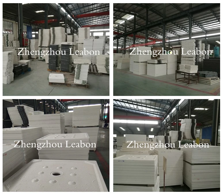 Round Plate Building Materials Industries Hydraulic Ceramic Mud Filter Press