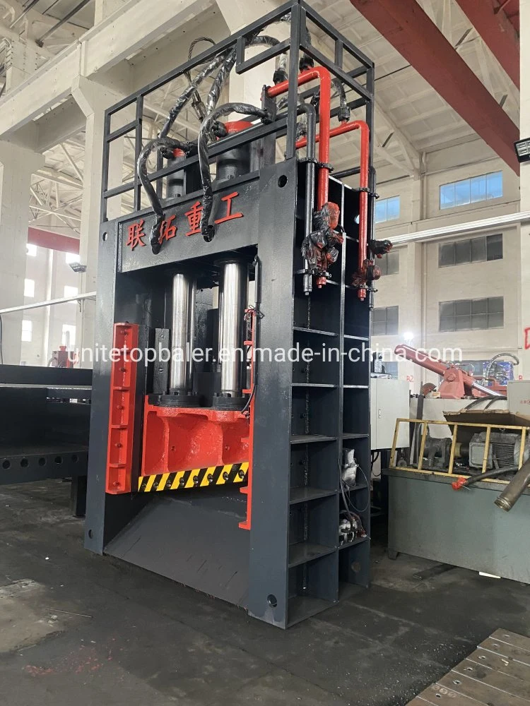 Heavy Duty Scrap Metal Iron Steel Aluminum Rebar I-Beam Round Square Steel Plate Guillotine Gantry Shear Cutting Shearing Machine