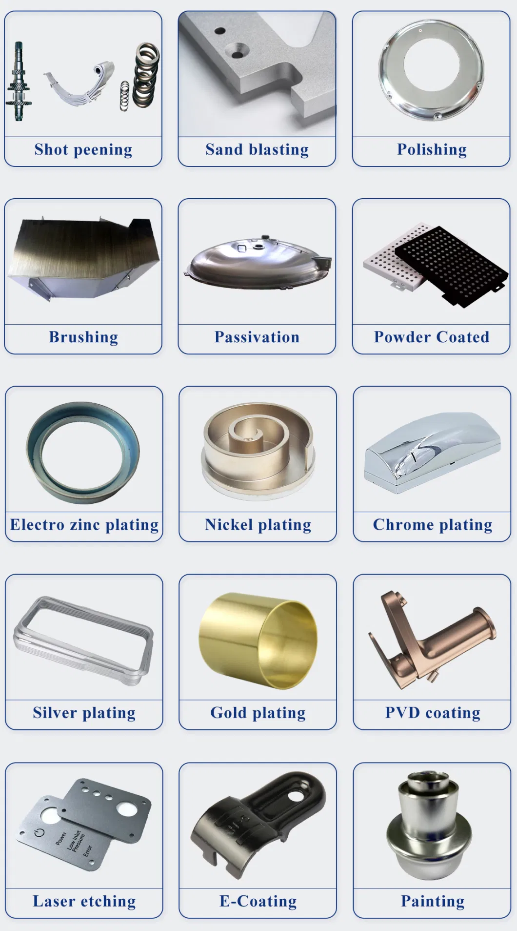 OEM Custom Sheet Metal Stamping for Spare Parts