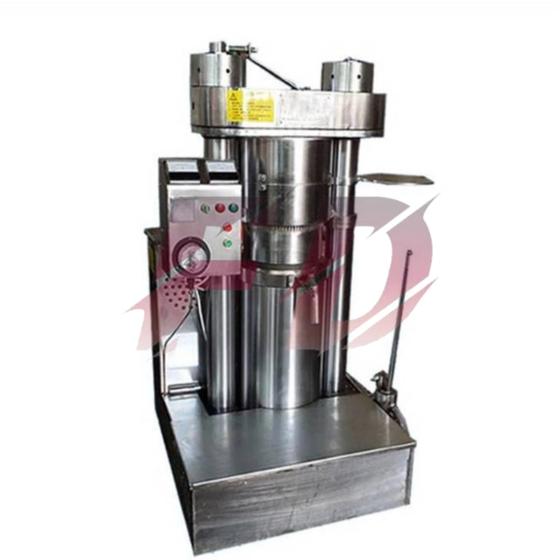 Hawaiian Pine Seed Hydraulic Oil Press Mobile Flaxseed Oil Pressing Equipment