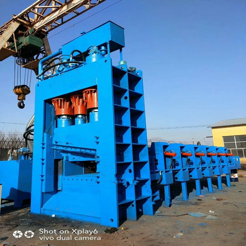 350t to 2500t Heavy Duty Hydraulic Gantry Guillotine Shear Waste Metal Scrap Cutting Machine Guillotine Scissors