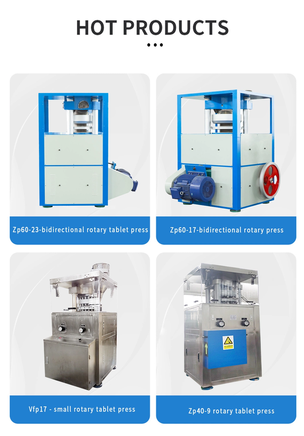 Precision Manufacturing Medical Large-Scale Hydraulic Automatic High-Speed Rotary Tablet Press