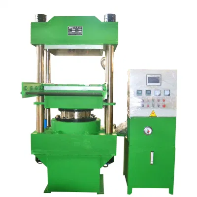  Tipo de columna CE placa hidráulica automática de caucho Vulcanizing Press/o-Ring fabricación Máquina