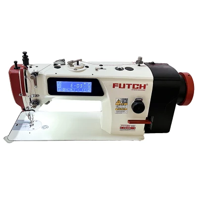  FQ-F5-D4 Mayoreo automático Industrial Corte automático de alambre síncrono (pantalla táctil) Máquina de coser para ordenador de servicio pesado