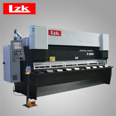  6mmx3000mm guillotina hidráulica para el corte de lámina metálica