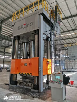  Sistema hidráulico universal de cuatro columnas automático de 100 toneladas/200 toneladas/300 toneladas/500 toneladas/800 toneladas Presione para formar metal