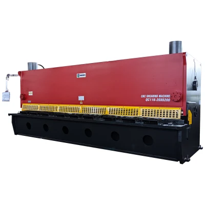  Rongwin QC11y máquina de esguillotina hidráulica para corte de chapa metálica