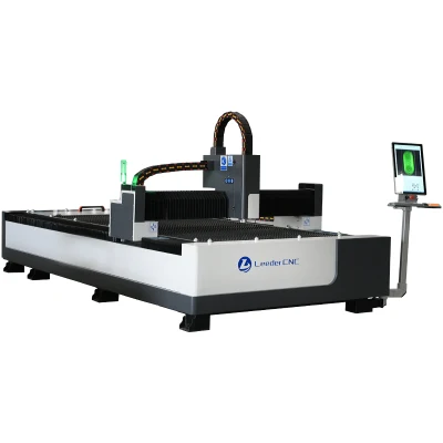 CNC Raycus Laser Autofocus Head Cutter Chapa metálica láser de fibra Máquina de corte 1000W 1500W 3000W para acero inoxidable aluminio latón