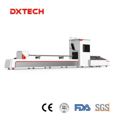  1500W Tubo lámina metálica CNC CNC máquina de corte láser de fibra Ss y acero al carbono Precio Cortador láser