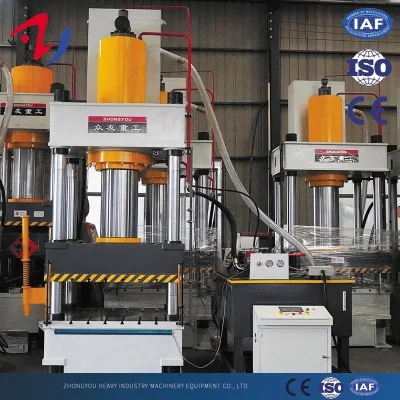  100 300 500 toneladas de cuatro columnas/ columnas de prensa hidráulica para Venta