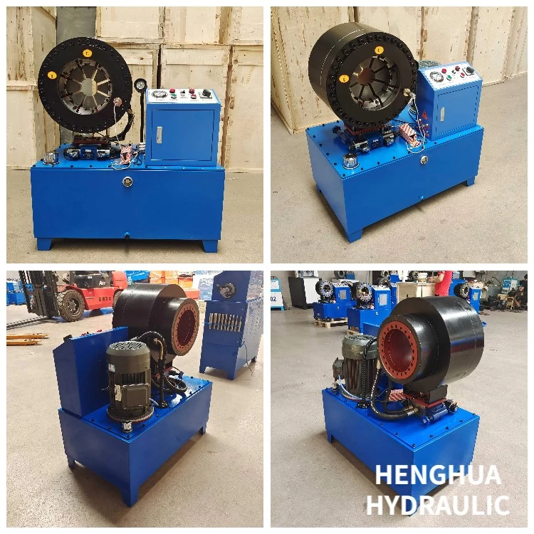 Seamless Connections Guaranteed High-Capacity Industrial Hydraulic Hose Pipe Press Crimping Machine for Large Diameter Fire Hose