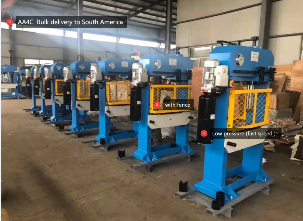 AA4c 50t100t 150t 200t 250t 300t Heavy Duty Gantry Electrical Hydraulic Shop Press H Frame Hydraulic Press