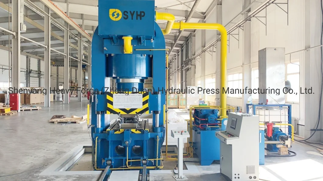 1000 Ton Heat Exchanger Hydraulic Press Machine