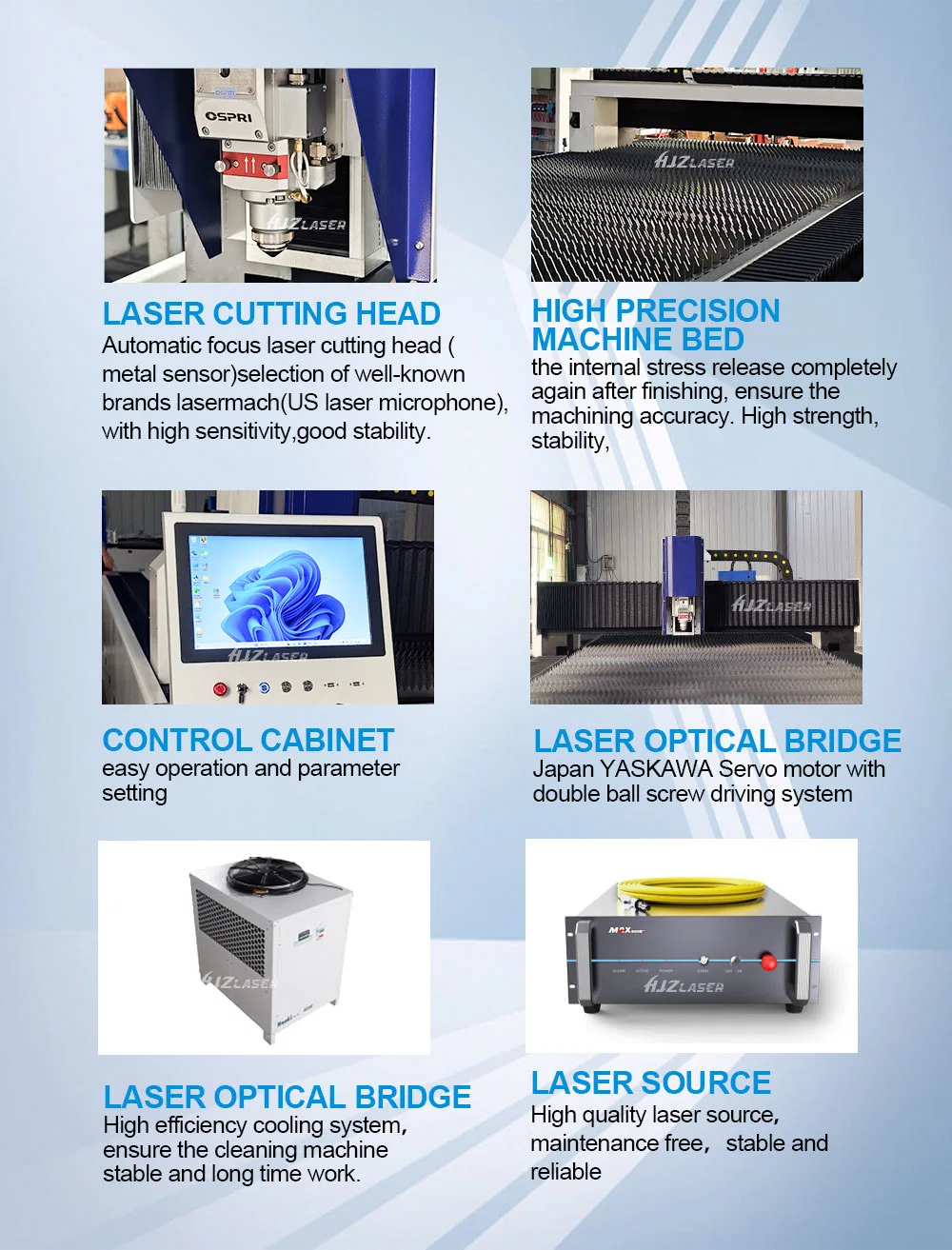 1000W 2000 3000W Watt Laser Cutter CNC Metal Tube Pipe and Plate Sheet Cortadora Fiber Laser Cutting Machines