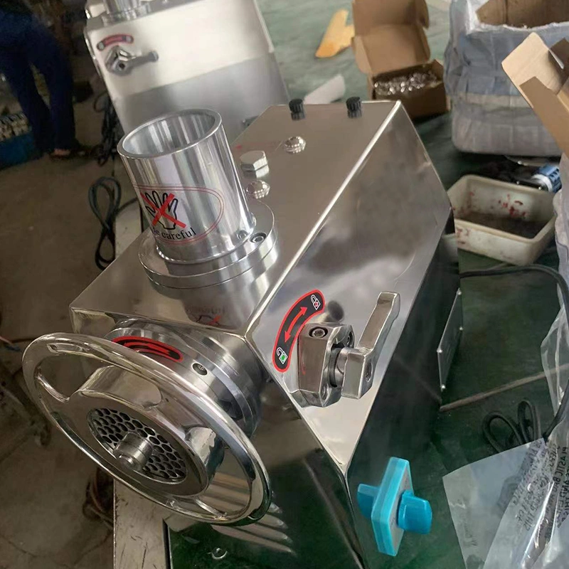 Qh260b Electric 1650 Meat Cutter Chopper Crusher Frozen Fish/Bone/Chicken/Pork/Beef/Cow/Sheep/Cutting Saw Shredding Sausage Making Processing Machine Price