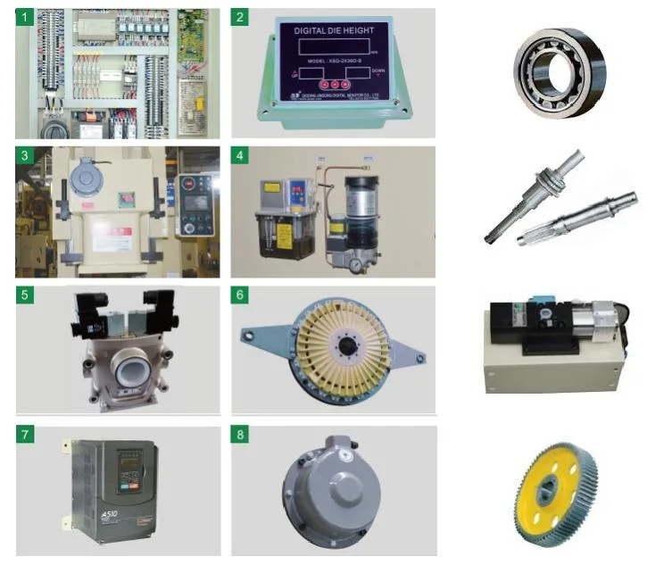 Apa-160V CNC Mechanical Punching C Frame Single Crank Stamping Power Press Machine