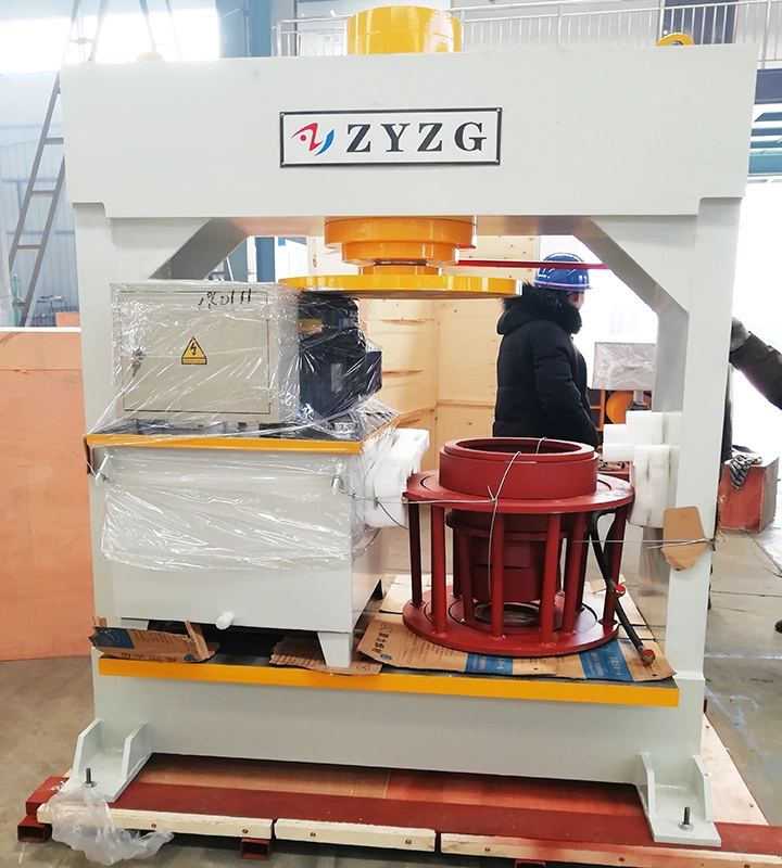 Zhongyou Good Price Precision 80ton/160ton/250ton Mobile Truck/Forklift Solid Tire/Tyre Hydraulic Press Machine for Tire Press