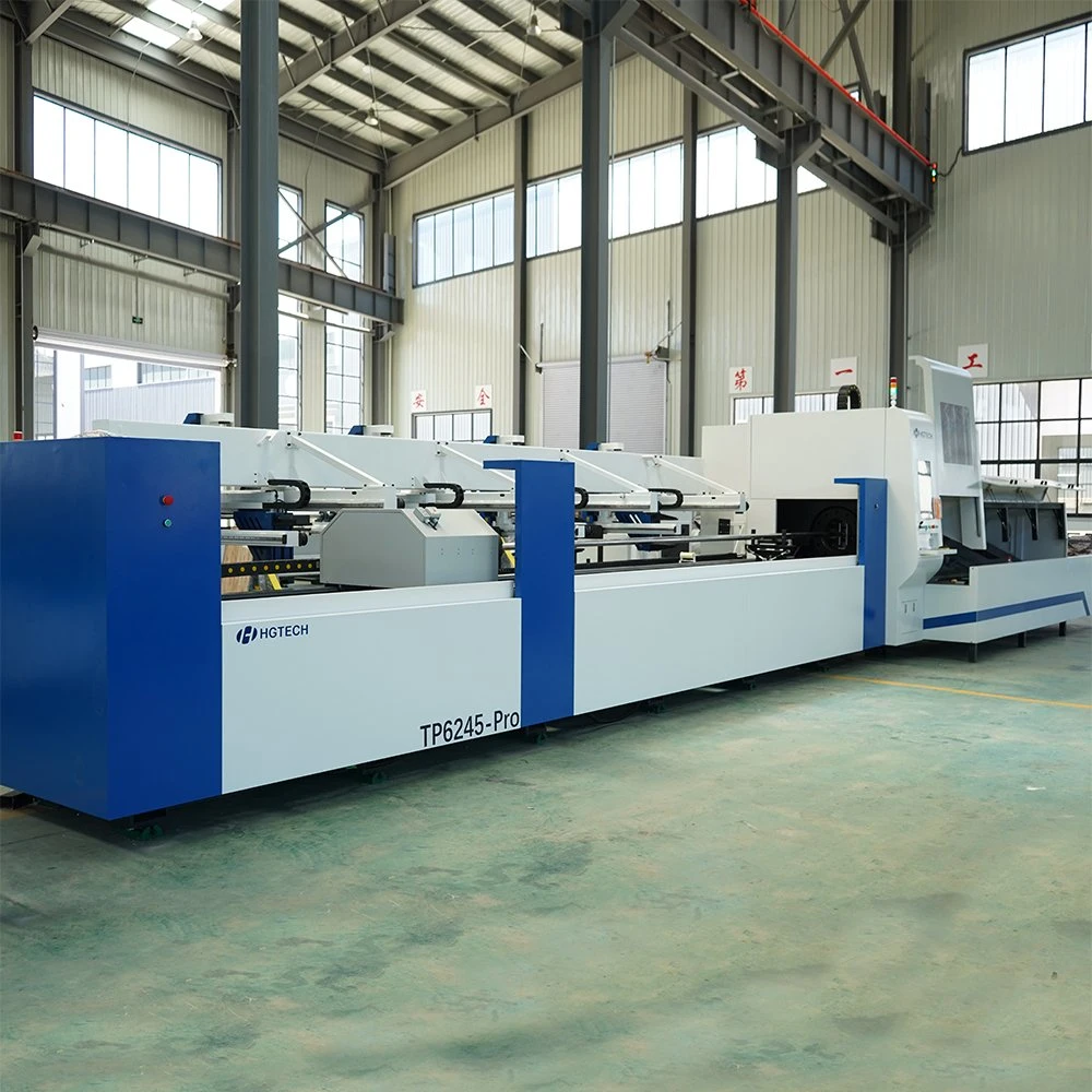 Hgtech Metal Cutting Machine Laser CNC Fiber Laser Cutter Price Stainless Steel Plate and Tube Sheet Pipe 1kw 2kw 3kw 4kw 6kw
