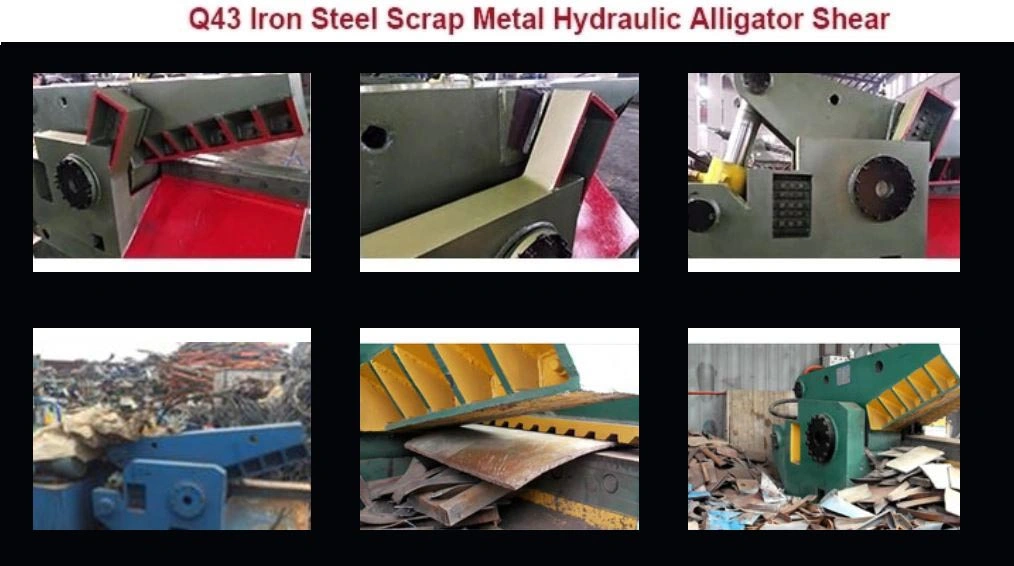 400ton Hydraulic Scrap Iron Aluminum Cutting Alligator Sheet Metal Shears for Sales