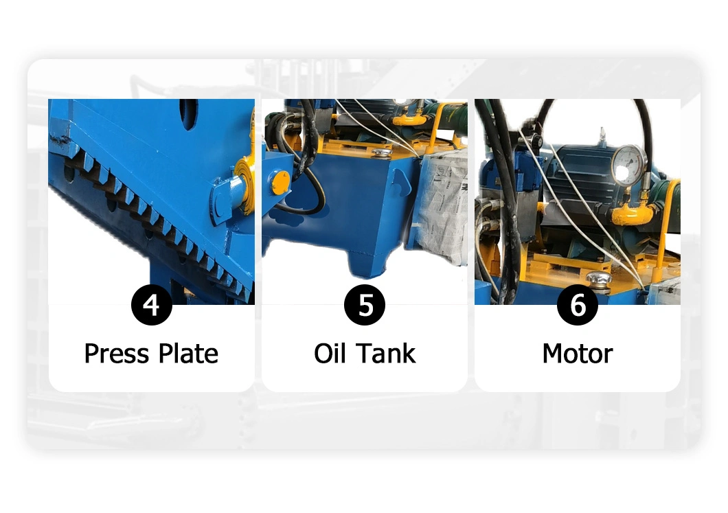 Semi-Auto Small Hydraulic Scrap Metal Alliagtor/Gantry/Container Recycling Shear for Cutting Aluminum Sheet Plate