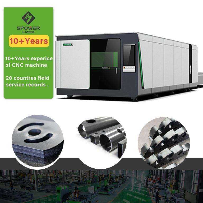 CE FDA 1000W 2000W Plates Fiber Laser Cutting Machine for Stainless Steel/Carbon Steel /Aluminum/Copper