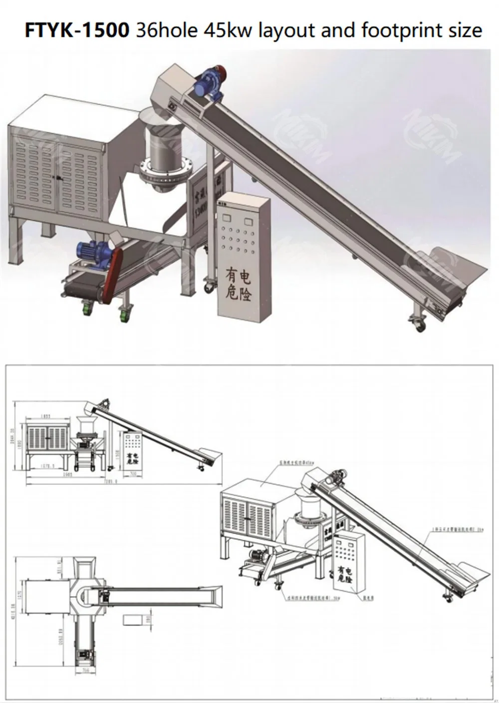 Big Scale Sawdust Briquette Machine 1-10t/H Solid Waste Block Forming Biomass Press Machine Compressed Wood Pellet Making Machine