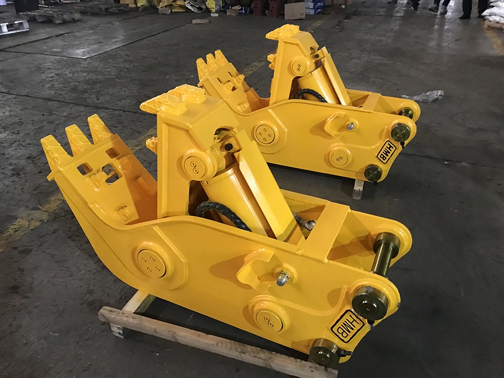 Excavator with Scrap Cutter, Scrap Crusher, Hydraulic Pulverizer, Hydraulic Shear for Sale