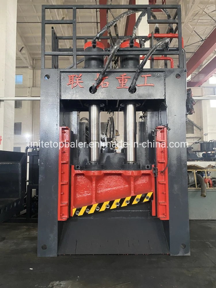 Heavy Duty Scrap Metal Steel Copper Aluminum Hydraulic Gantry Guillotine Shear Cutting Shearing Recycling Machine for Steel Plant Q91y-630W