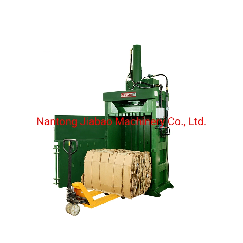 Jewel Brand Factory Supply Cheap Manual Valve Control Vertical Hydraulic Used Cardboard Press Waste Paper Compactor Plastic Baling Machine Price