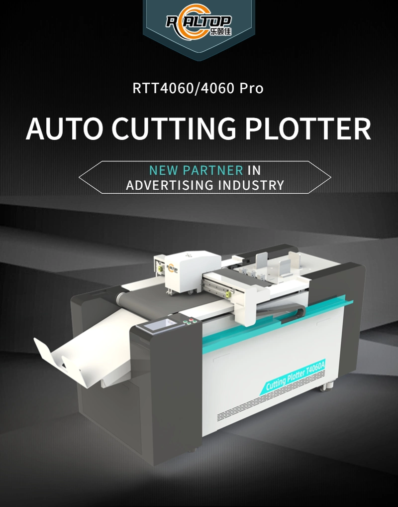 Automatic Folding Paper Packaging Sticker Cut Machine Rtt4060PRO