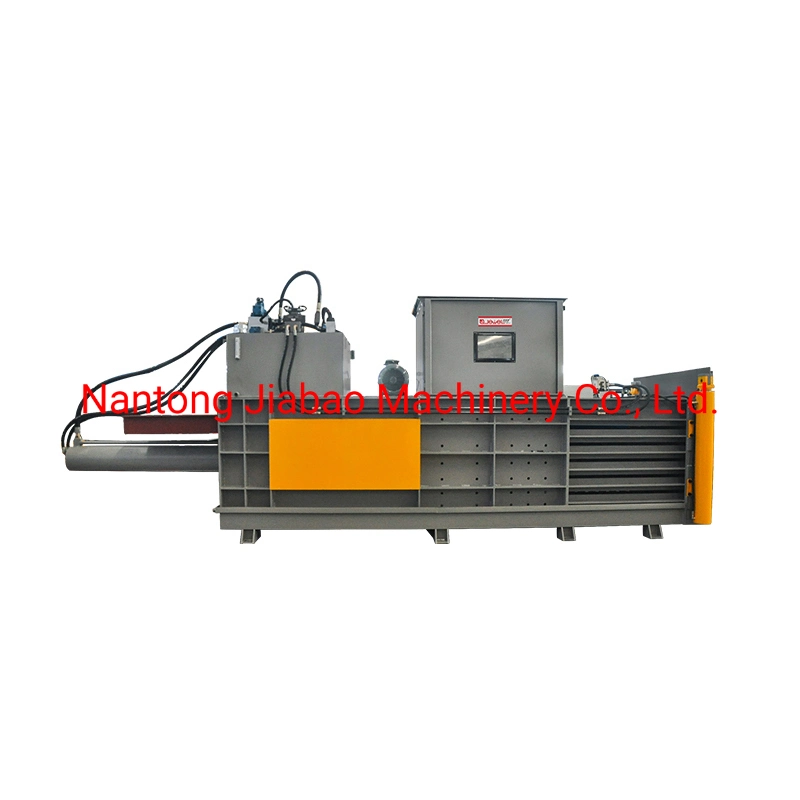 China Premium Reliable Supplier Baler Manufacturer Semi-Automatic Hydraulic Press for Compacting Waste Plastic/Pet Bottles/Cardboard/Sponge PLC Controlled CE