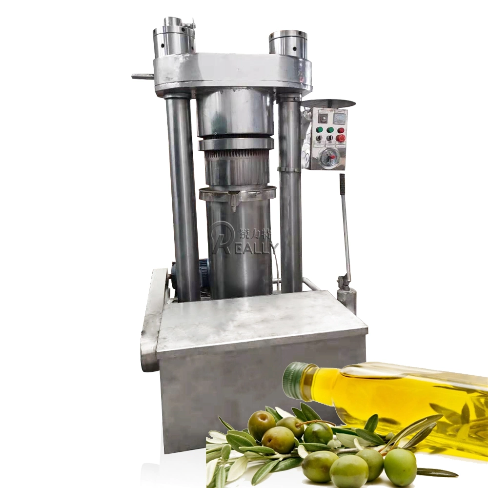 Hydraulic Cold Oil Press Machine Nuts Oil Pressing Industrial Oil Extractor Sunflower Seeds Coconut Oil Expeller Extraction